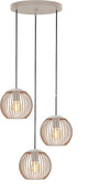 Eglo Lindero Hängelampe - E27 - ø 46,5 cm - Sandfarbe Beige