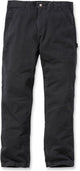 Carhartt gewaschene Twill-Latzhose B324 Schwarz-W32-L32