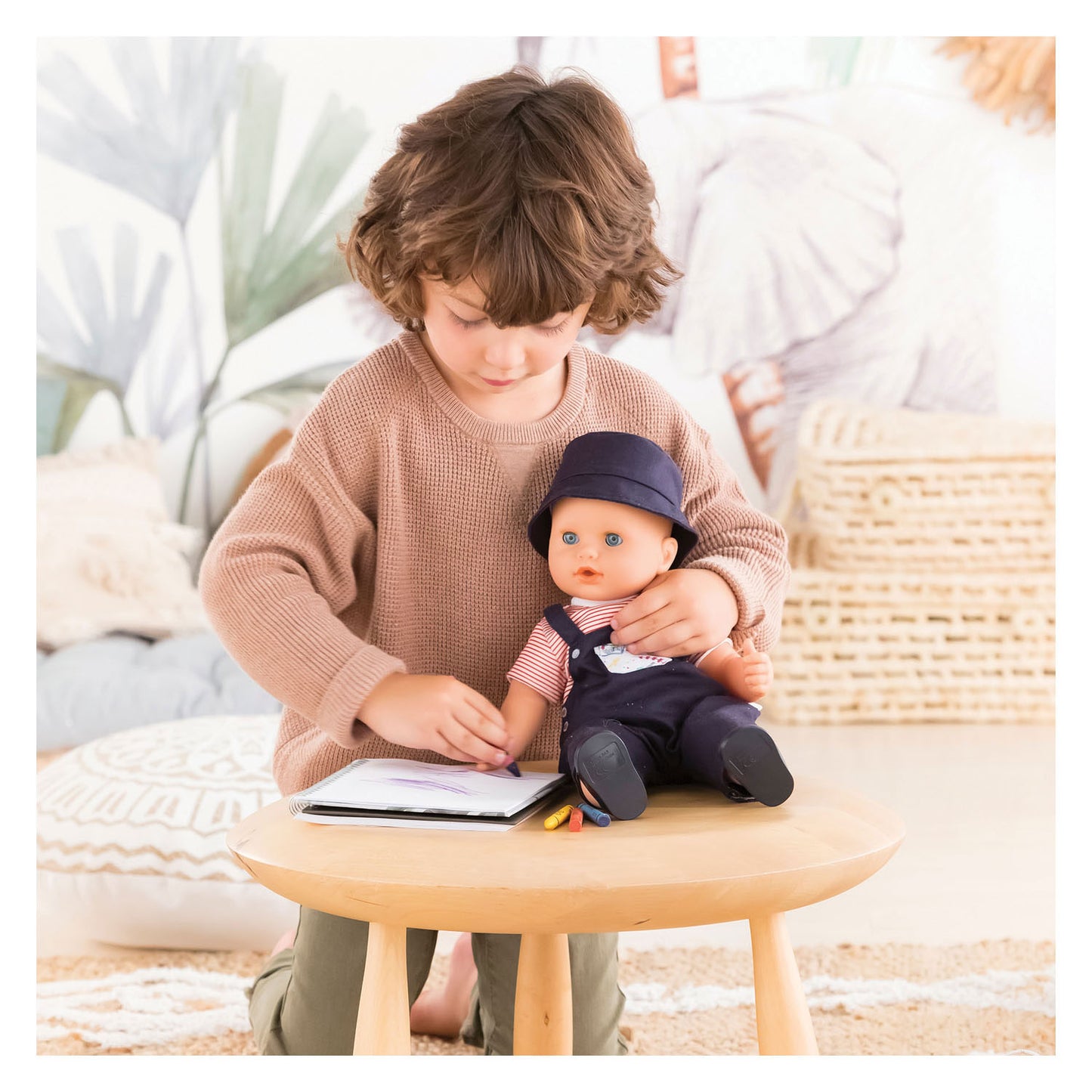 Corolle Mon Grand Poupon Babypop Augustin kleiner Künstler