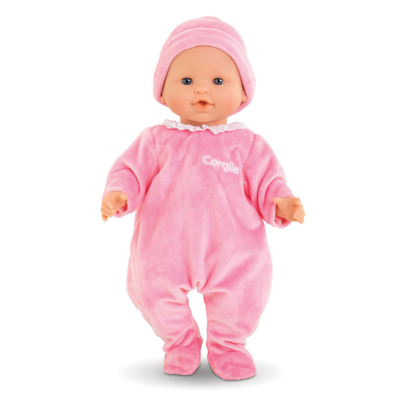 Corolle Mon Grand Poupon - Pyjamas Pink mit Hut, 36 cm