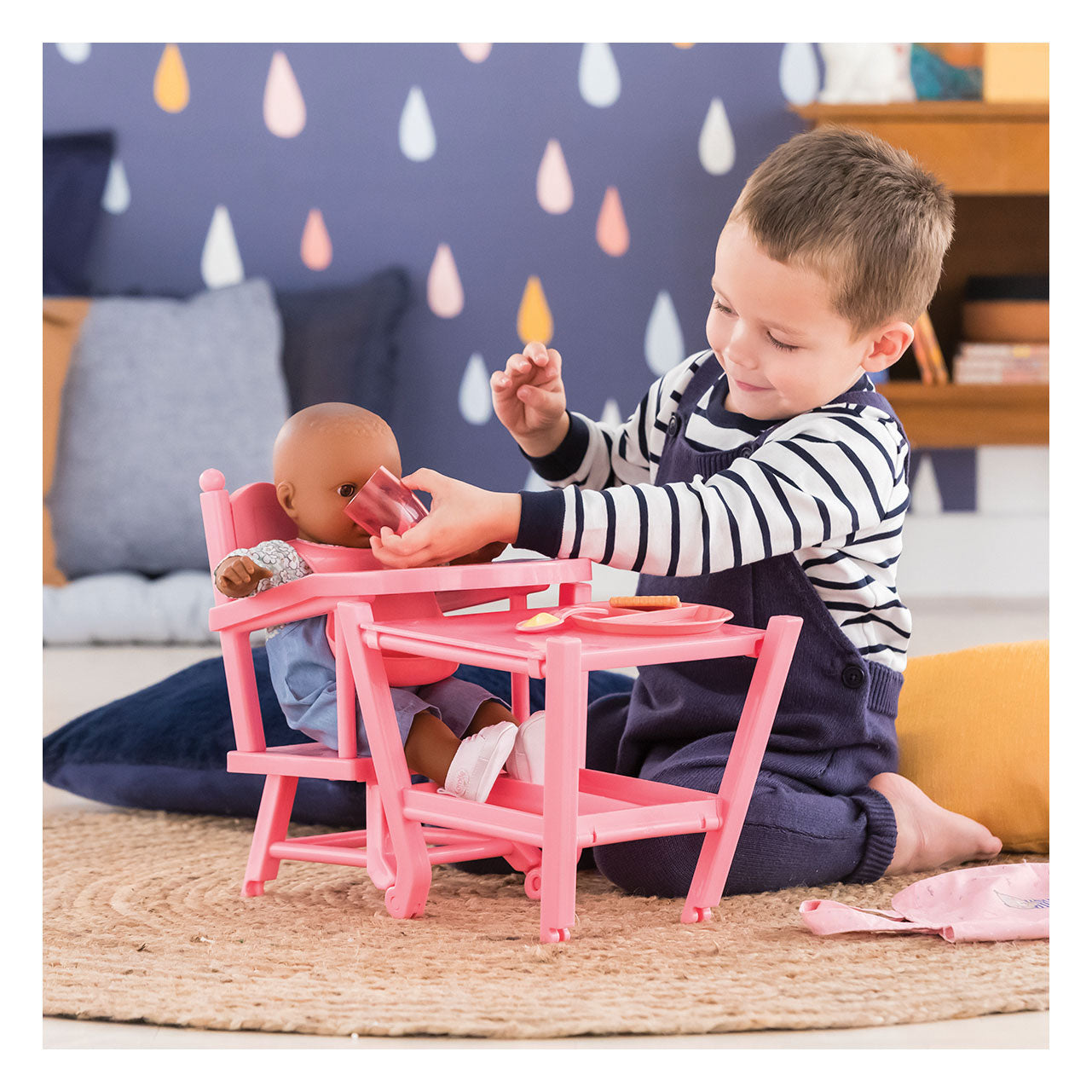 Corolle Mon Grand Poupon - Puppenstuhl Pink
