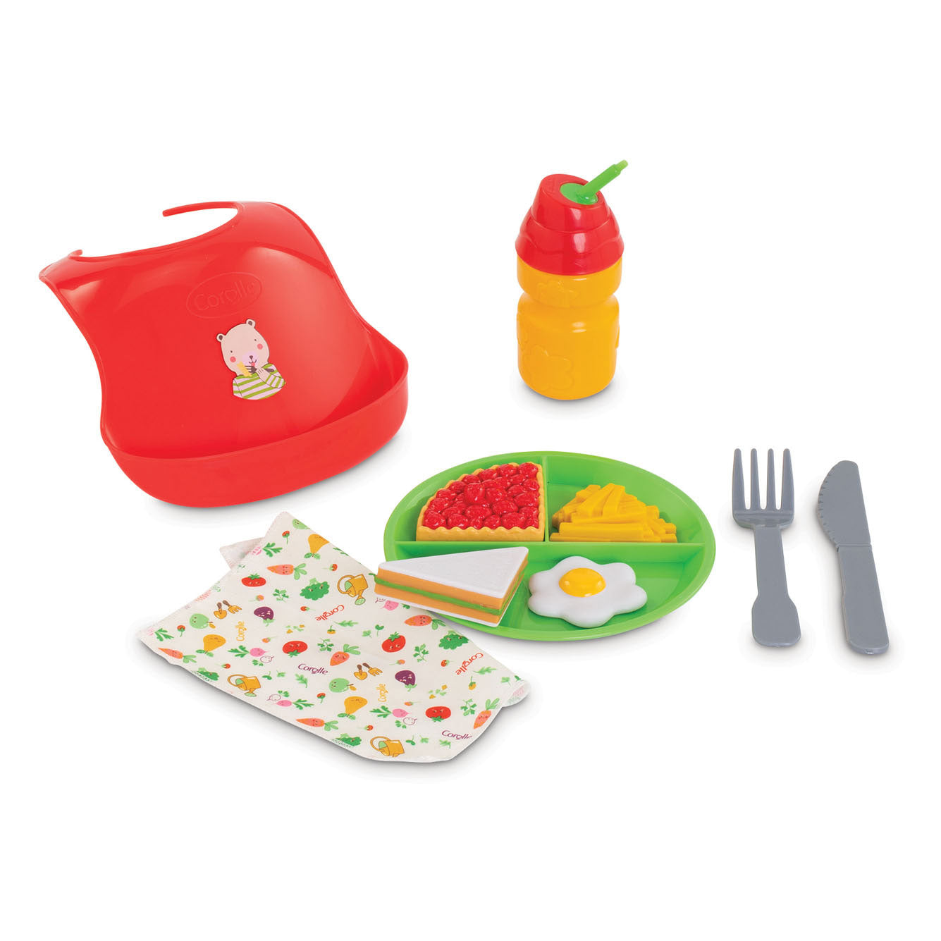 Corolle Mon Grand Poupon - Dolls Care Set Dinner Zeit