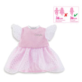 Corolle Ma Puppenkleid rosa mit Glitzer - afbeelding 2