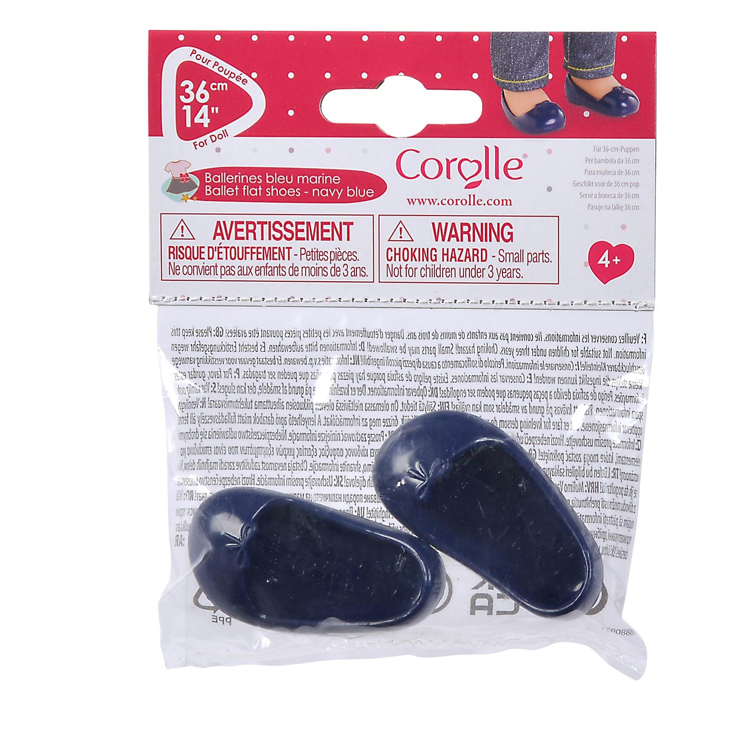 Corolle Ma Ballerinas Marine Blau