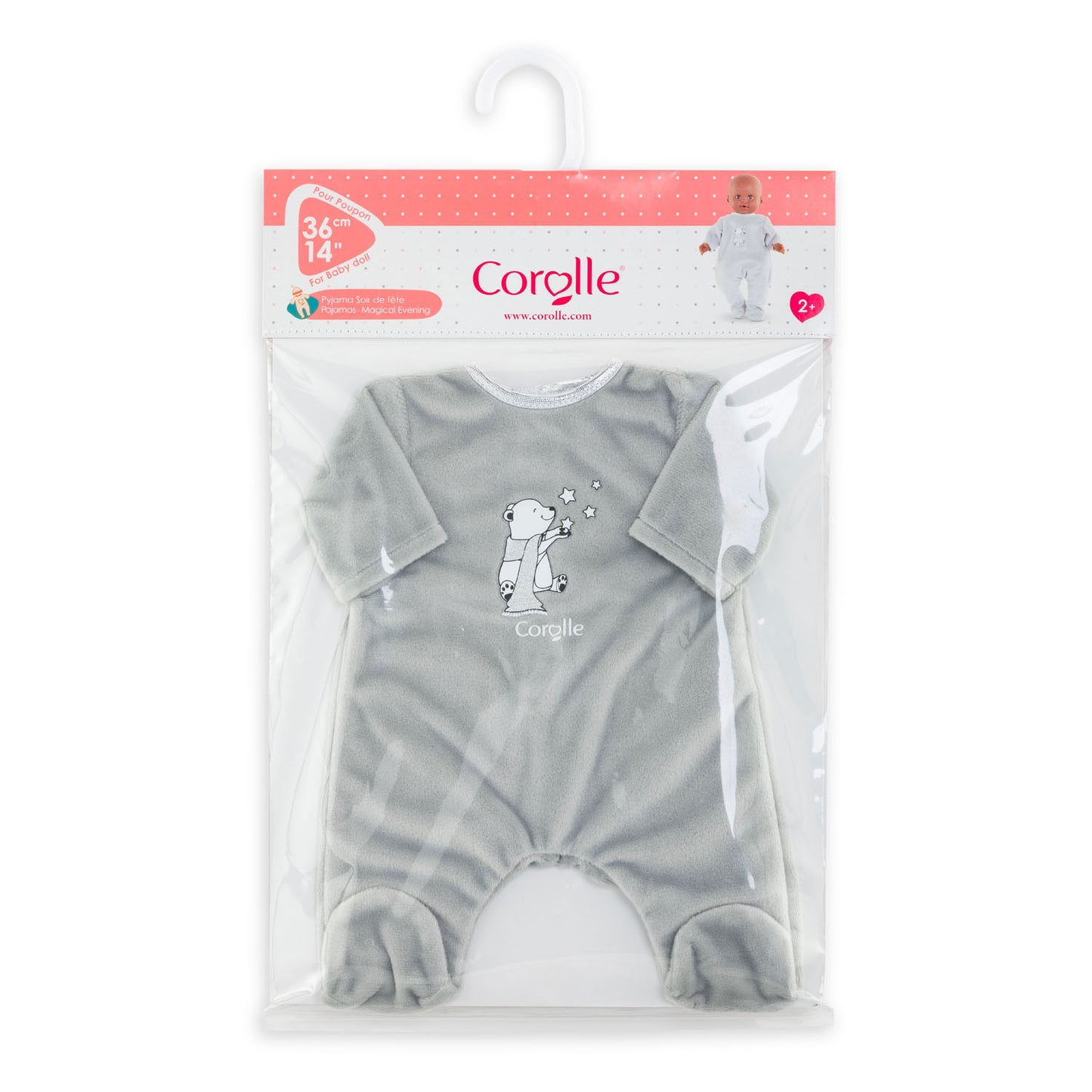 Corolle Mon Grand Poupon - Pyjama Magical, 36 cm