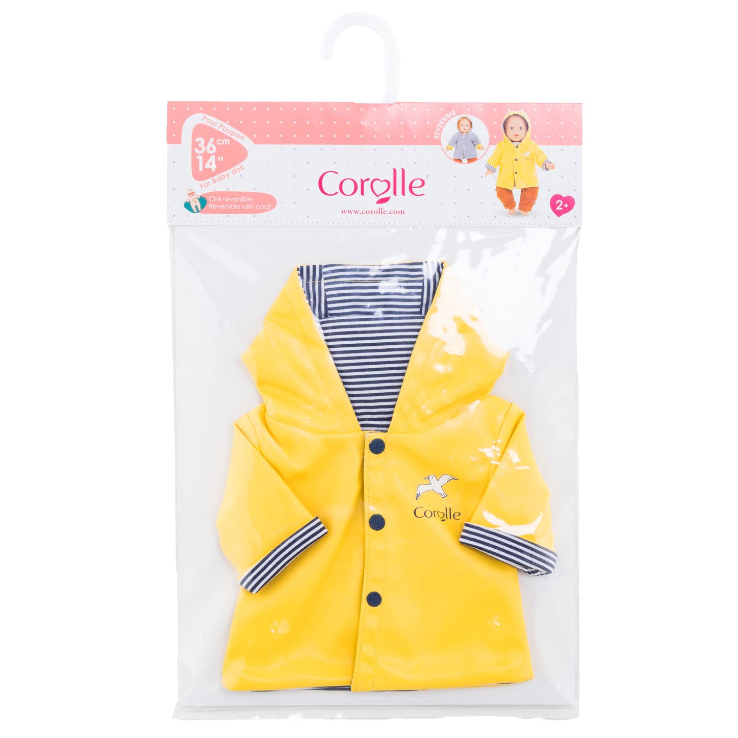 Corolle Mon Grand Poupon Dolls Regenmantel, 36 cm