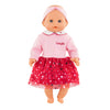 Corolle Mon Poupon Hartjes Kleid und Stirnband, 30 cm