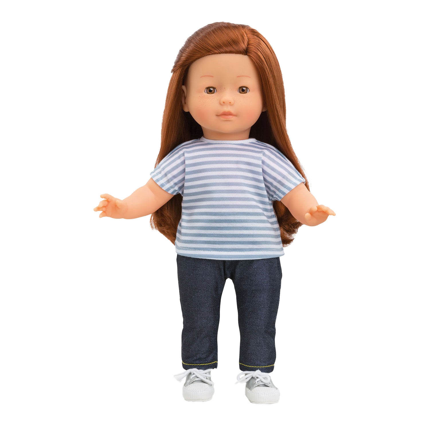 Corolle Ma gestreiftes T-Shirt Blue, 36 cm