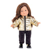 Corolle Ma steppte Jacke Couture Gold, 36 cm