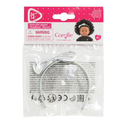 Corolle Ma Hair Band mit Bogensilber, 36 cm