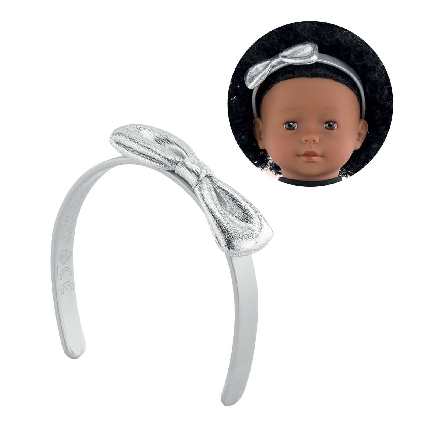 Corolle Ma Hair Band mit Bogensilber, 36 cm