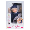Corolle Tidoudou - dunkelblaues Kuschelstuch, 17 cm