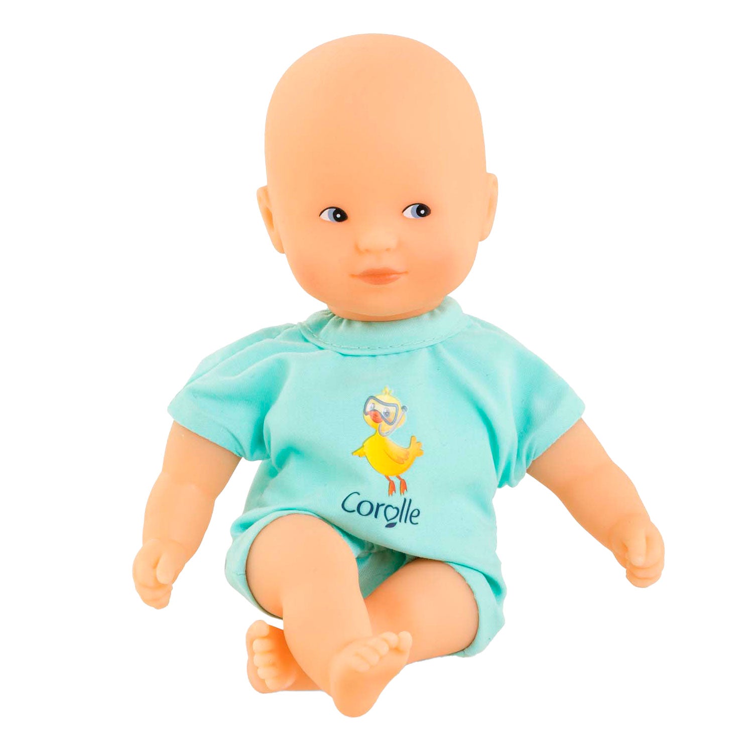 Corolle Mini Bad Babypop - Blau, 20 cm