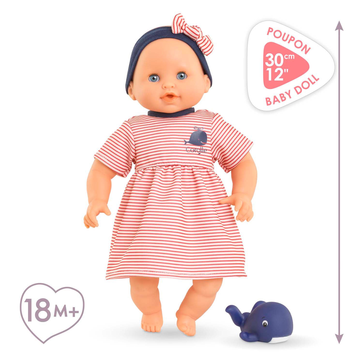 Corolle Badpop Calypso - Wal, 30 cm