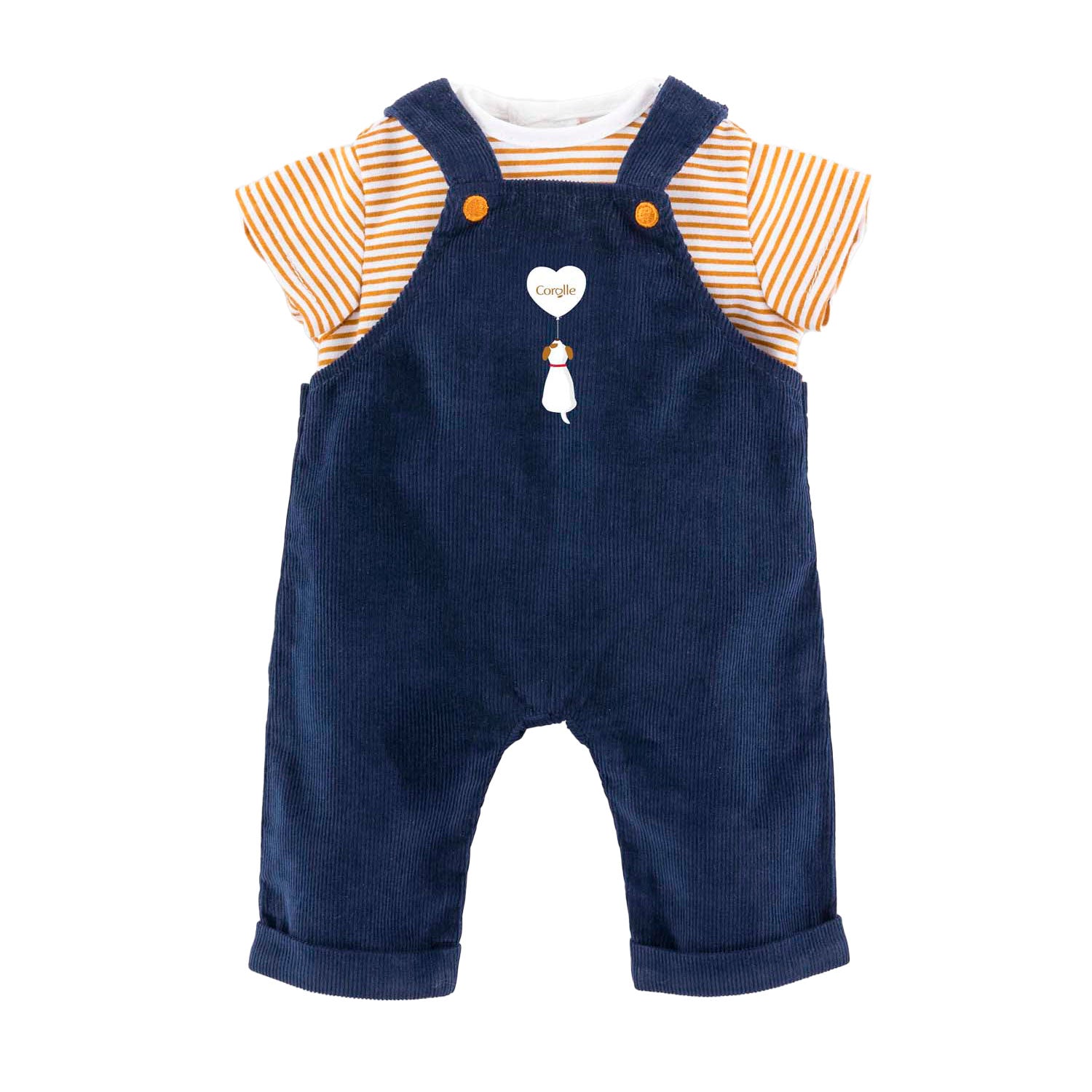 Corolle T-Shirt und Marineblau insgesamt 30 cm