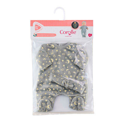 Corolle Dolls Pyjamas Glitzer im Dunkeln und Haarband, 36 cm