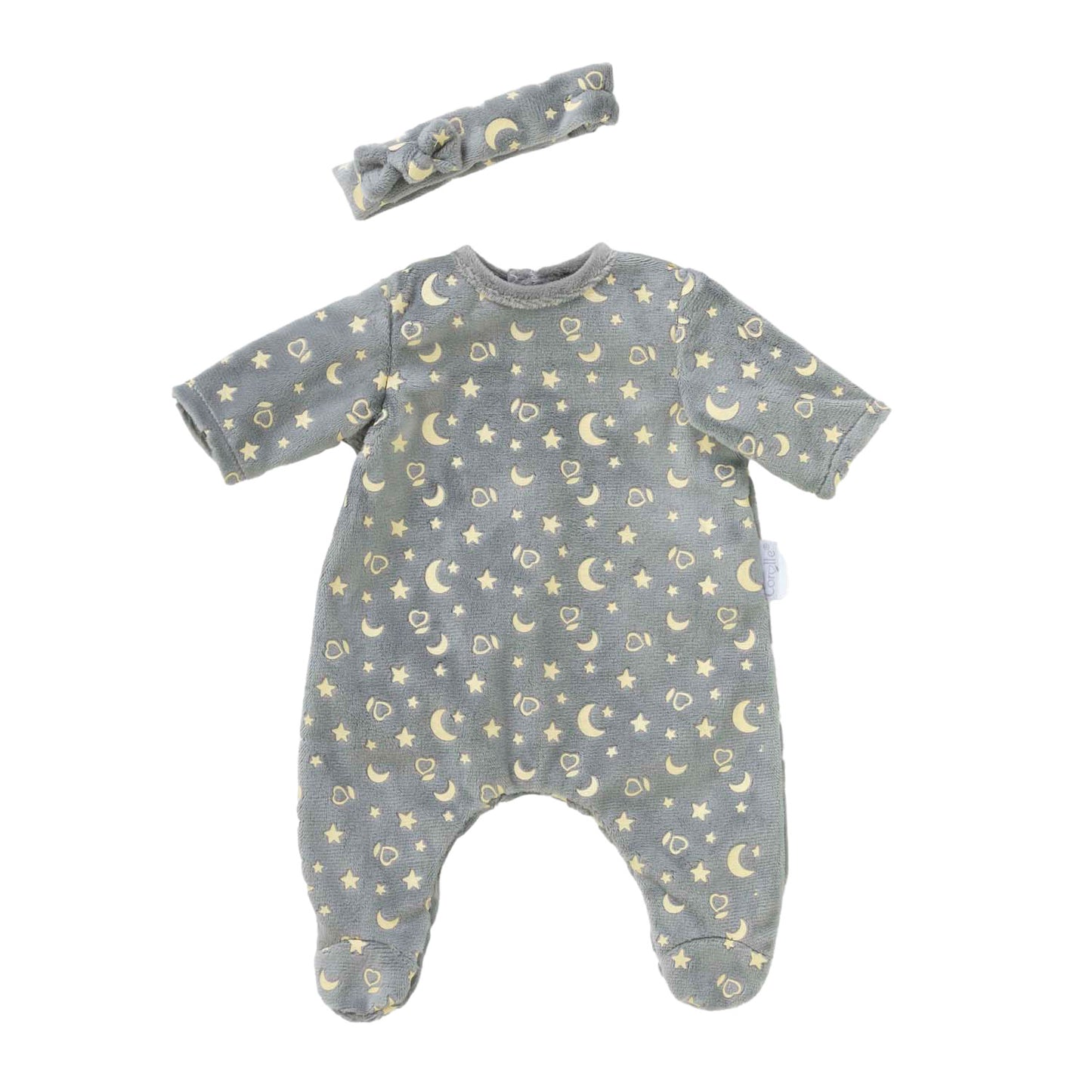 Corolle Dolls Pyjamas Glitzer im Dunkeln und Haarband, 36 cm