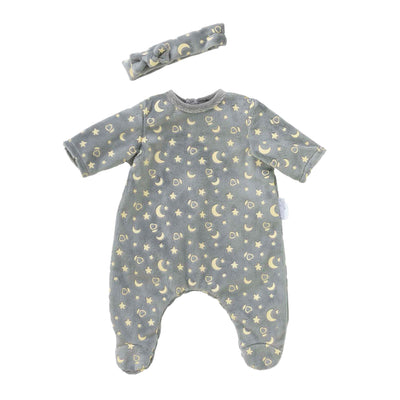 Corolle Dolls Pyjamas Glitzer im Dunkeln und Haarband, 36 cm