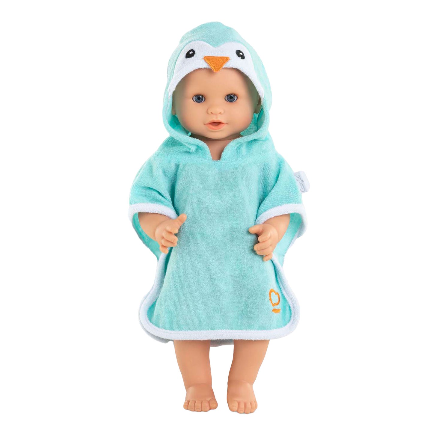 Corolle Badcape für Baby Pop - Penguin, 36 cm