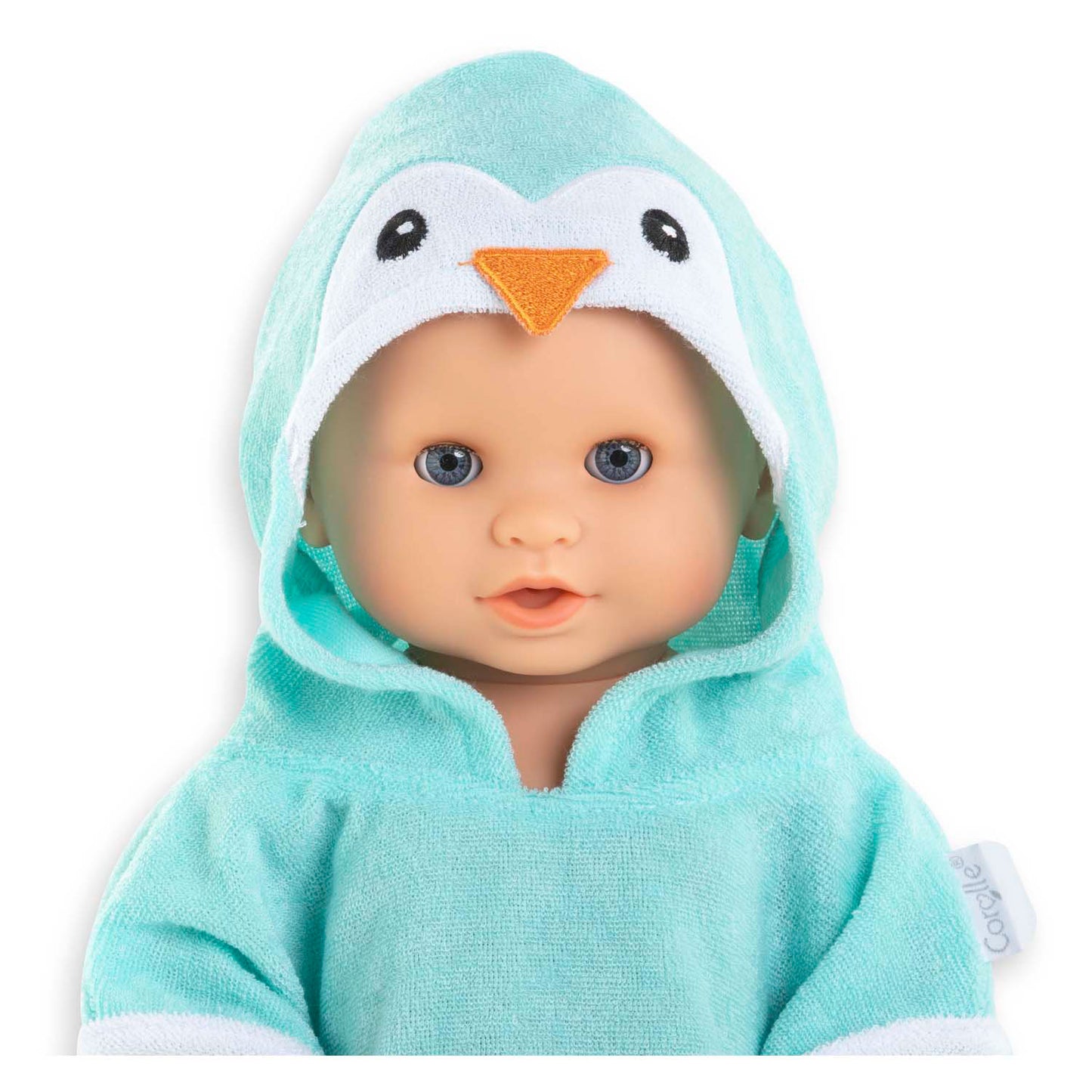 Corolle Badcape für Baby Pop - Penguin, 36 cm