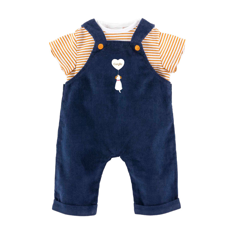 Corolle T-Shirt und Marineblau insgesamt 36 cm