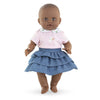 Corolle-Rock mit Rüschen und T-Shirt für Babypuppen, 36 cm.