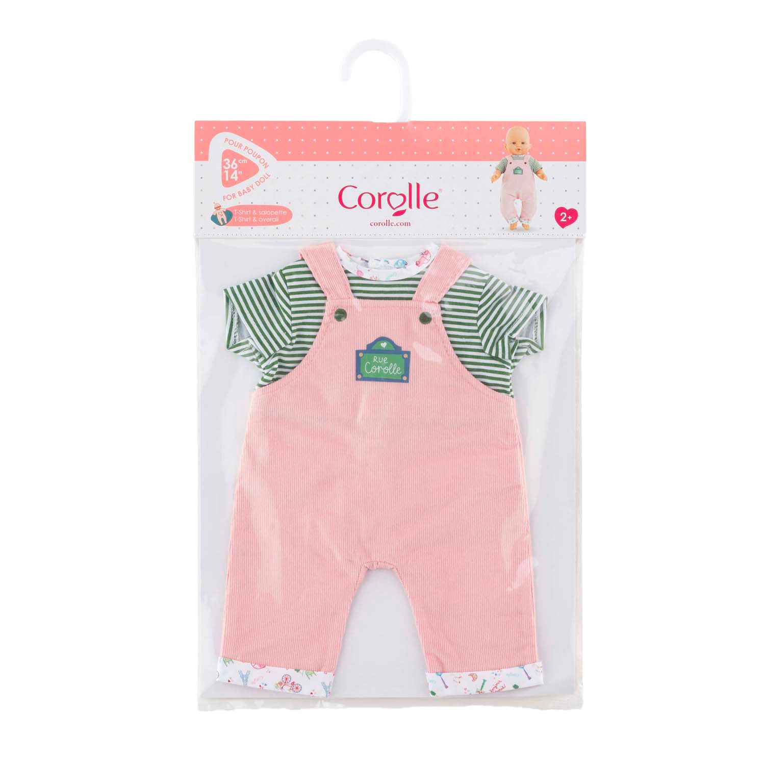 Corolle T-Shirt und insgesamt für Baby Pop, 36 cm