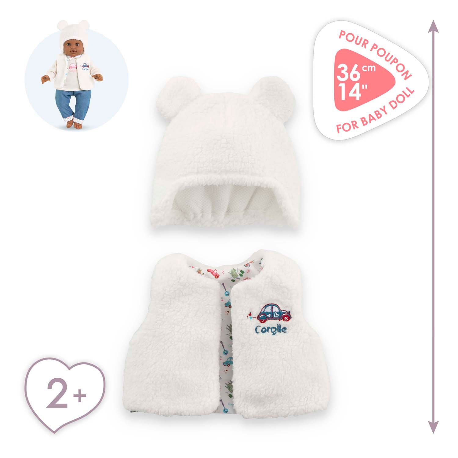 Corolle Winterset für Baby Pop, 36 cm