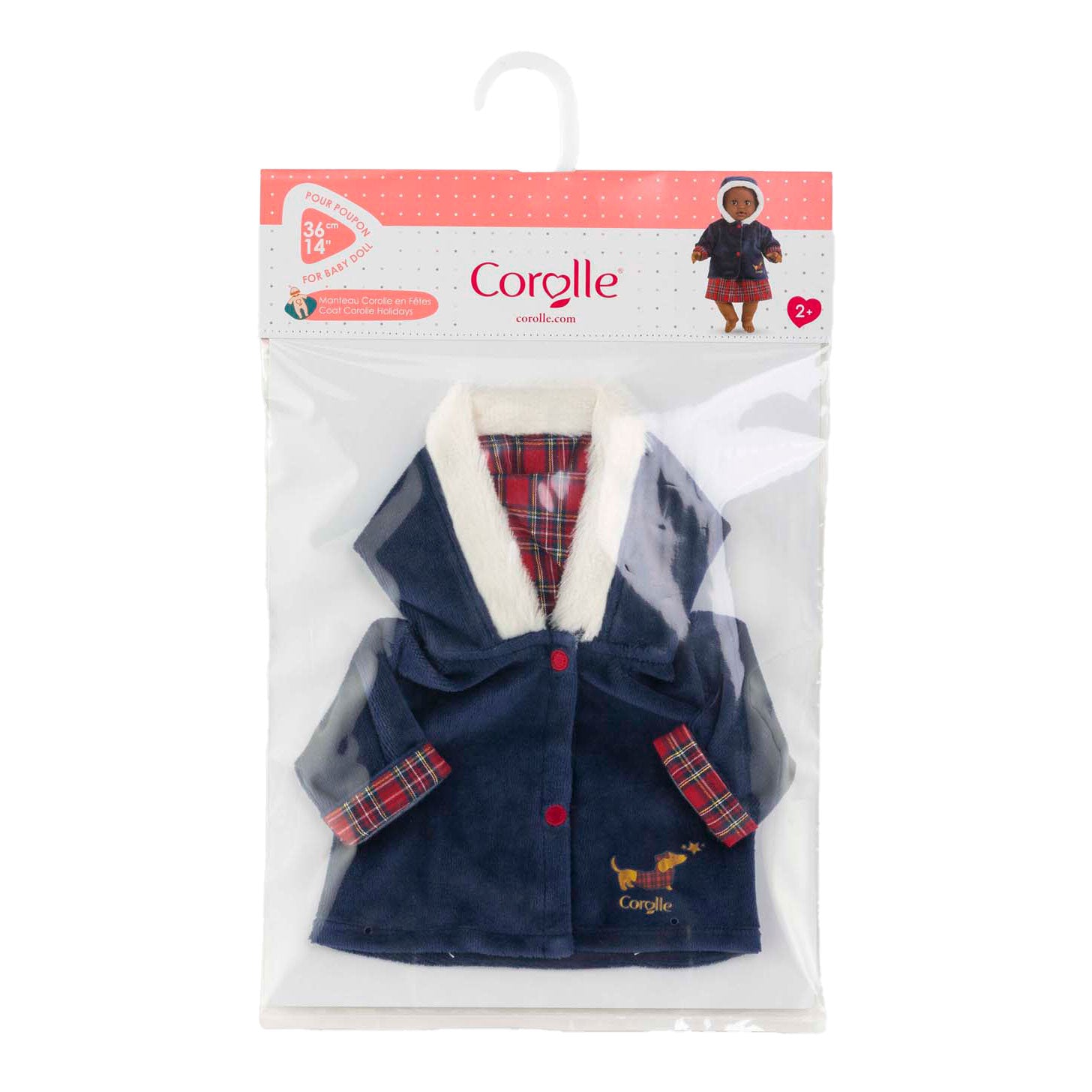 Corolle Holidays Jacke für Baby Pop, 36 cm