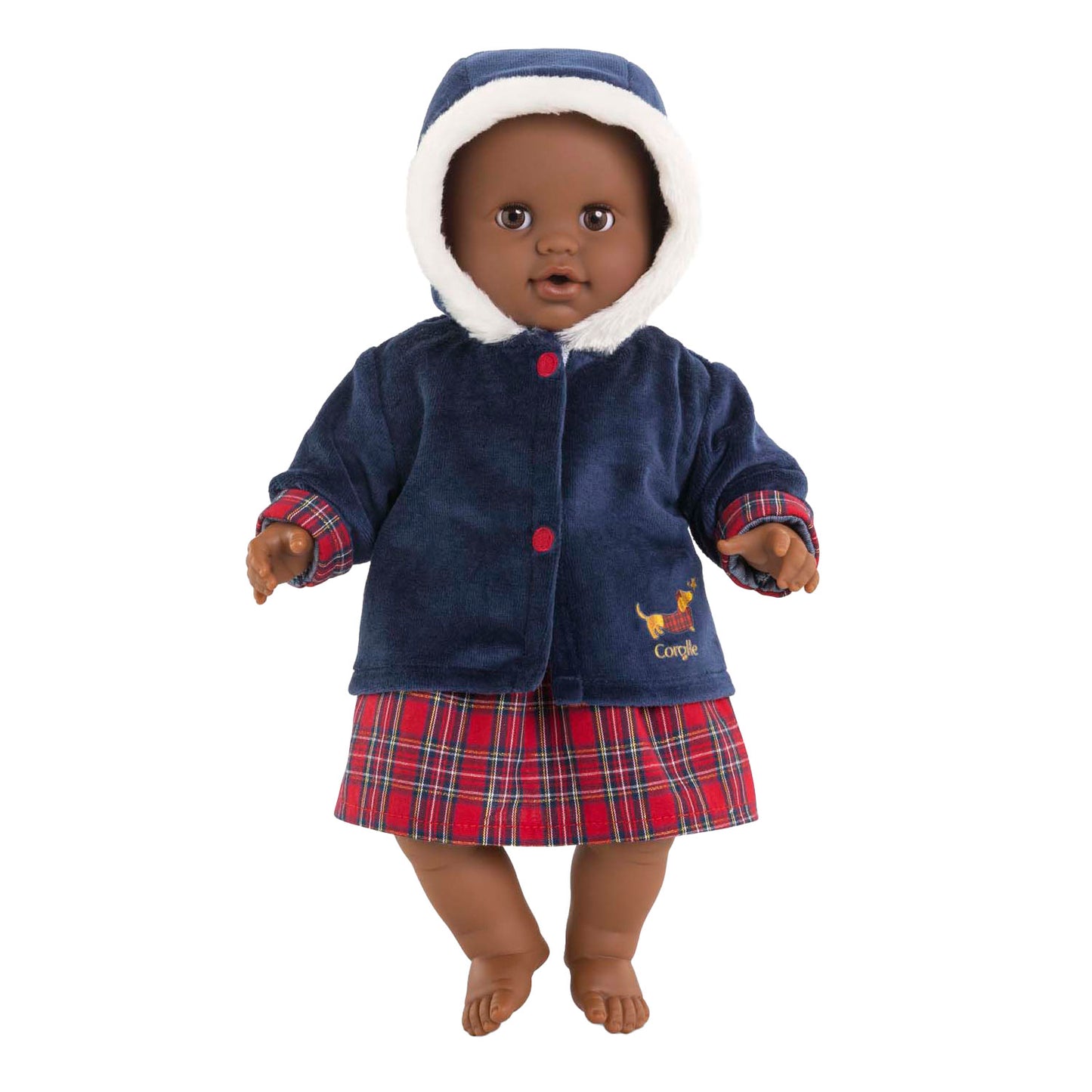 Corolle Holidays Jacke für Baby Pop, 36 cm