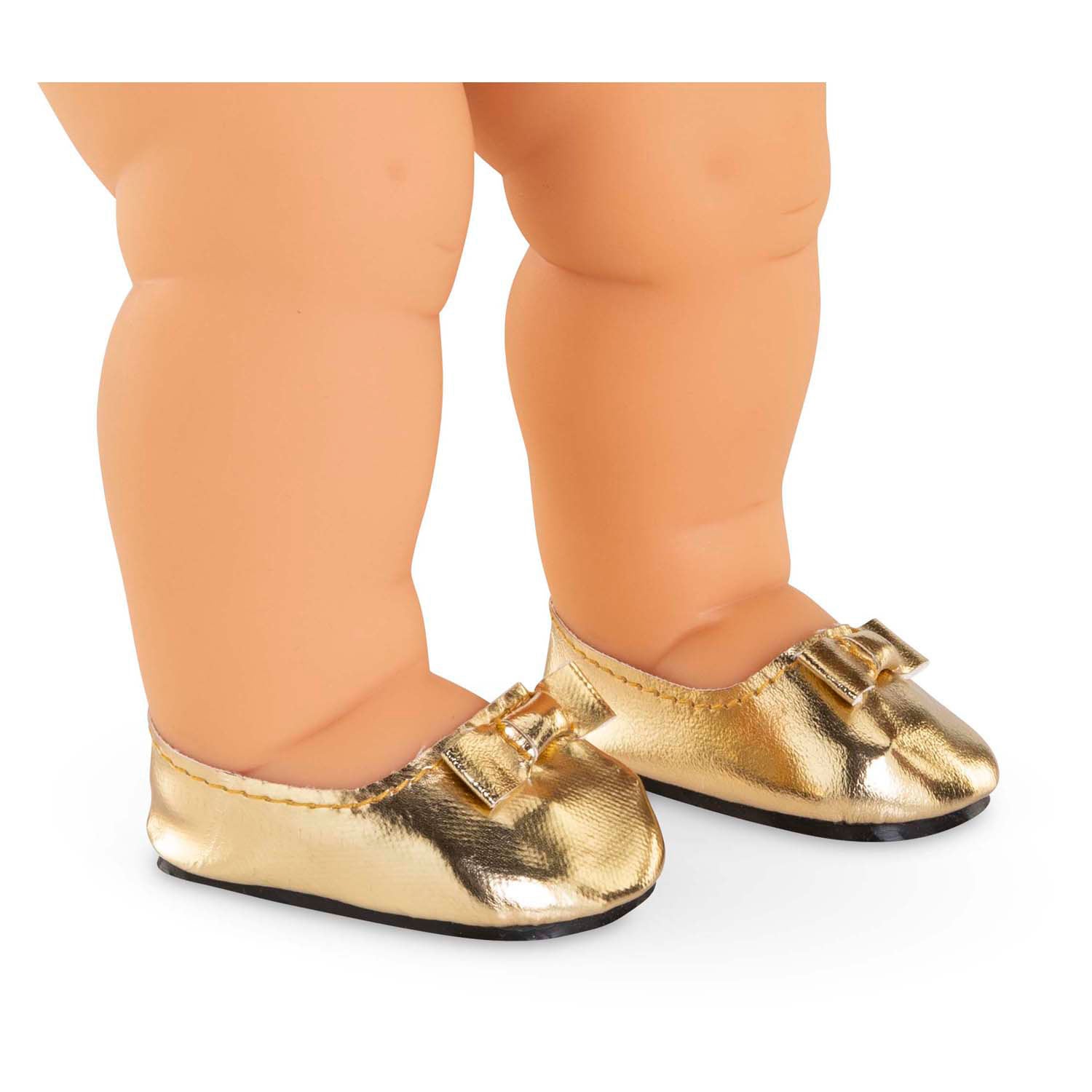 Corolle Gold Ballet Flat Schuhe für Baby Pop, 36 cm