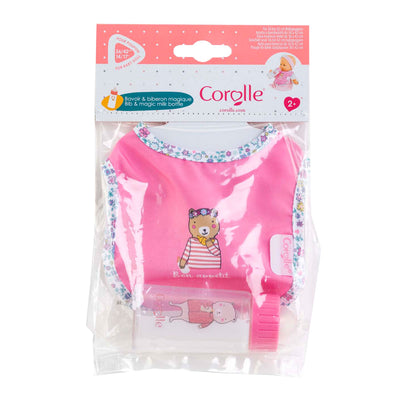 Corolle Bib und magische Milchflasche für Baby Pop