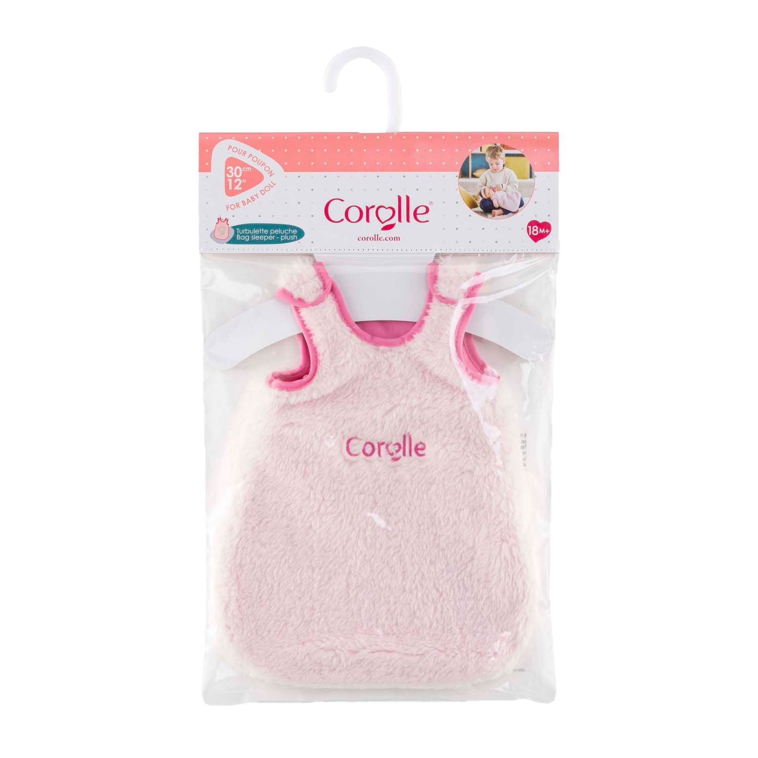 Corolle Plüschschlafsack für Puppen, 30 cm