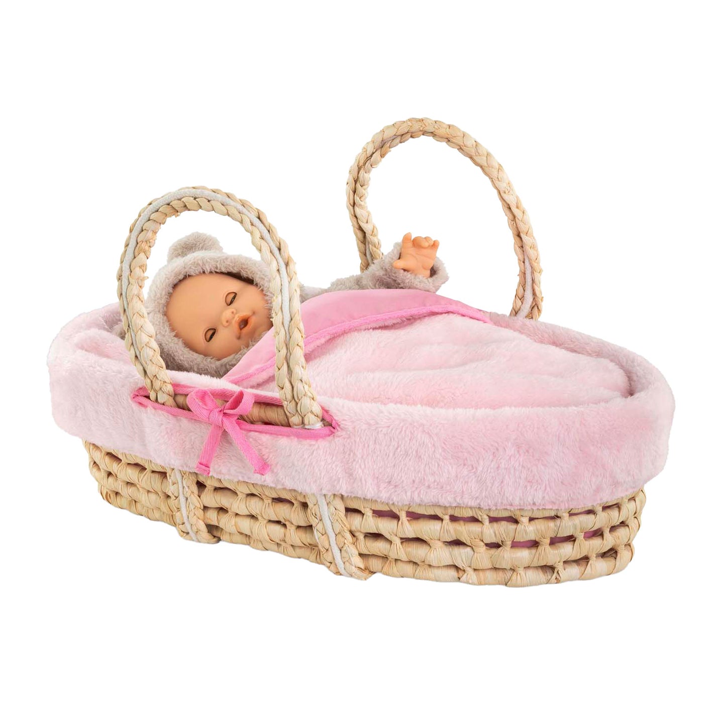 Corolle geflochtenes Korbset für Baby Pop - Plüsch