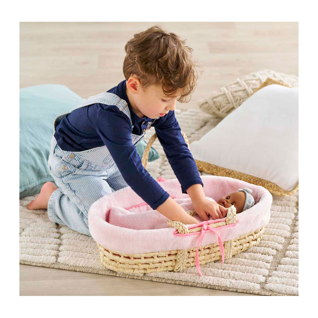Corolle geflochtenes Korbset für Baby Pop - Plüsch