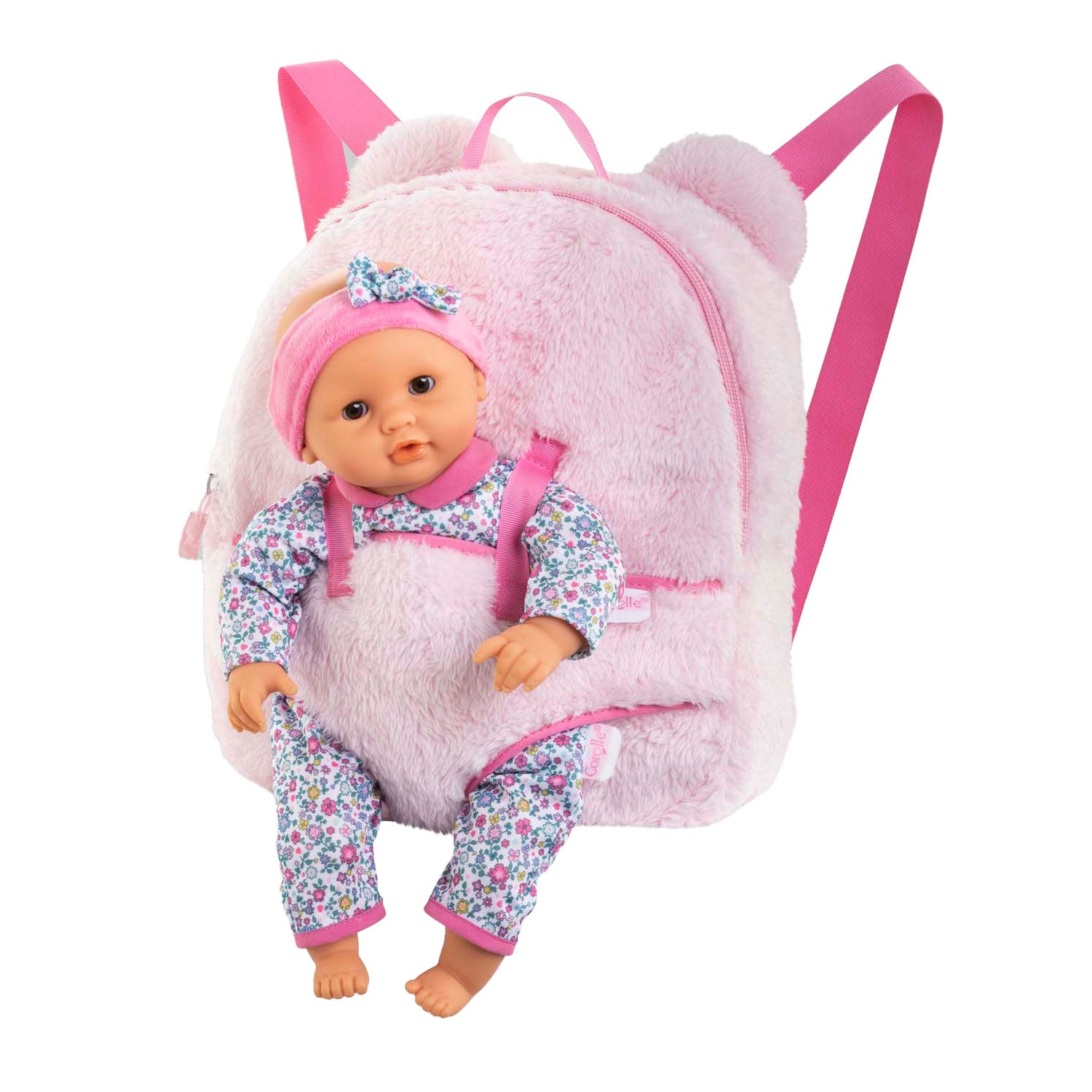 Corolle Pink Plüschpuppen umgeben sich zurück, 30 cm