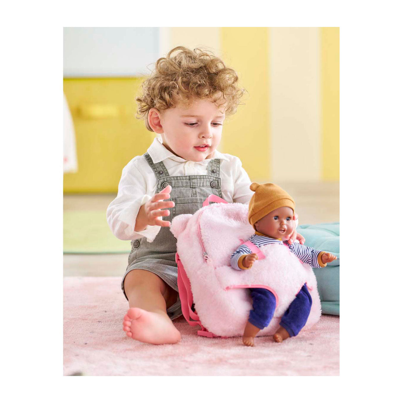 Corolle Pink Plüschpuppen umgeben sich zurück, 30 cm