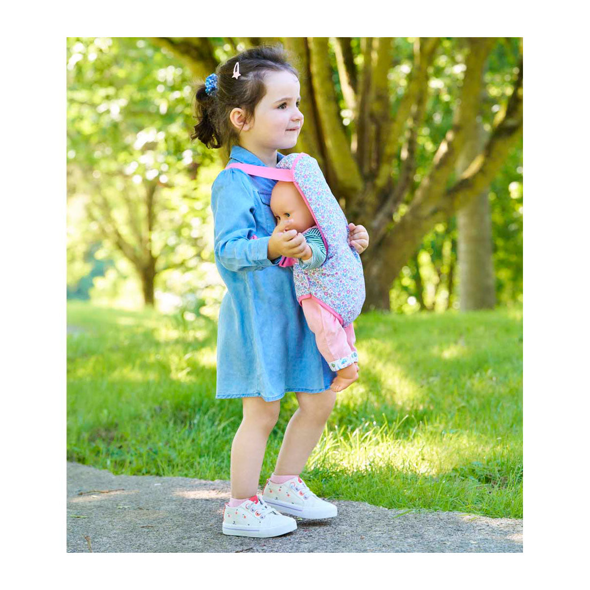 Corolle-Schlinge Blumen für Babypuppen von 36-42 cm