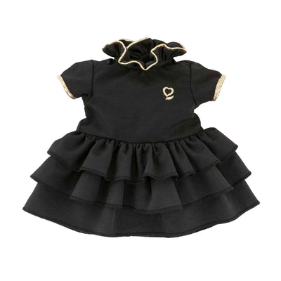 Schwarzes Corolle-Kleid für Babypop, 36 cm