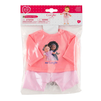 Corolle rosa Pyjama für Puppen von 36 cm, 2dlg.