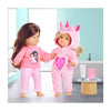 Corolle Pink Unicorn Pyjamas für Puppen von 36 cm, 2dlg.
