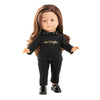 Corolle schwarz-goldenes T-Shirt für Puppen, 36 cm