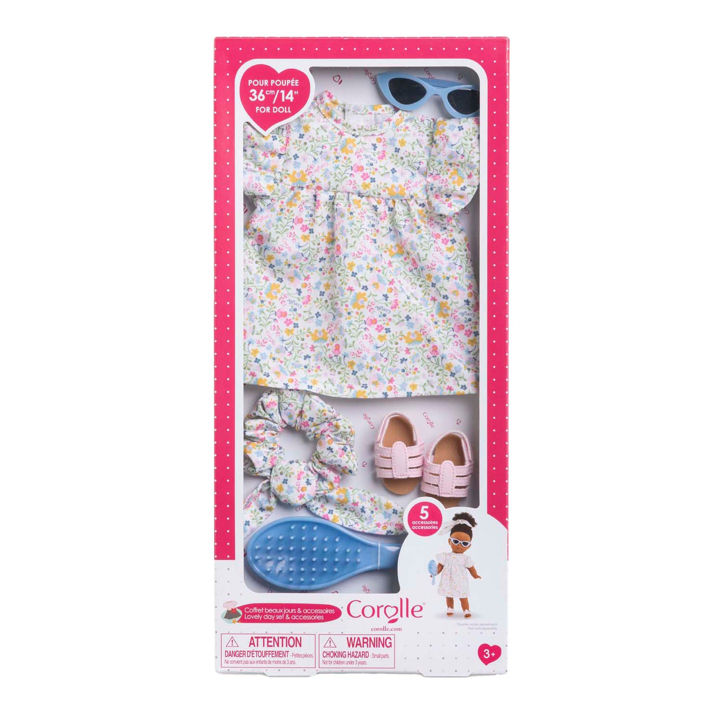 Corolle Bloemen Set - Zubehör für Puppen, 36 cm
