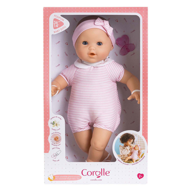 Corolle Mon Grande Poupon Babypuppe, meine entzückende große Babypuppe – 36 cm