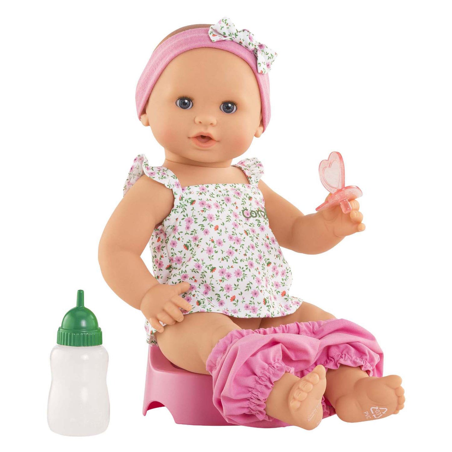 Corolle Mon Grande Poupon Trink- und Pinkelpuppe Emma – 36 cm