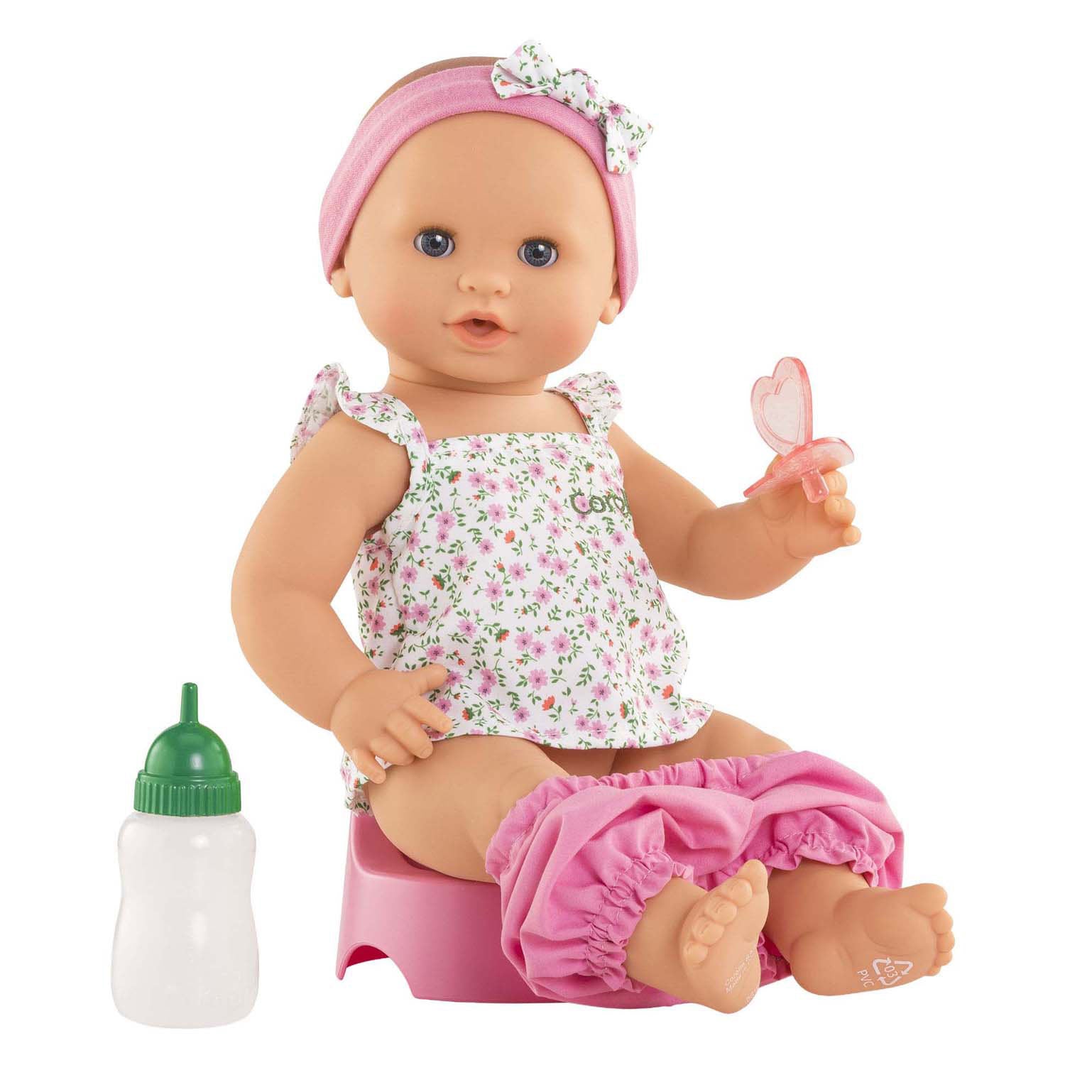Corolle Mon Grande Poupon Trink- und Pinkelpuppe Emma – 36 cm