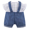 Corolle Jeans-Overall mit T-Shirt kleiner Entdecker – 30 cm
