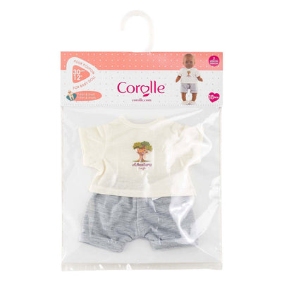 Corolle T-Shirt mit Shorts kleiner Entdecker – 30 cm