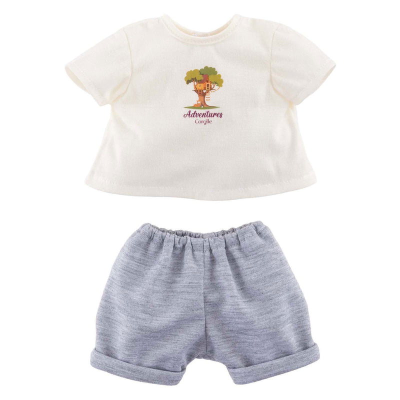 Corolle T-Shirt mit Shorts kleiner Entdecker – 30 cm