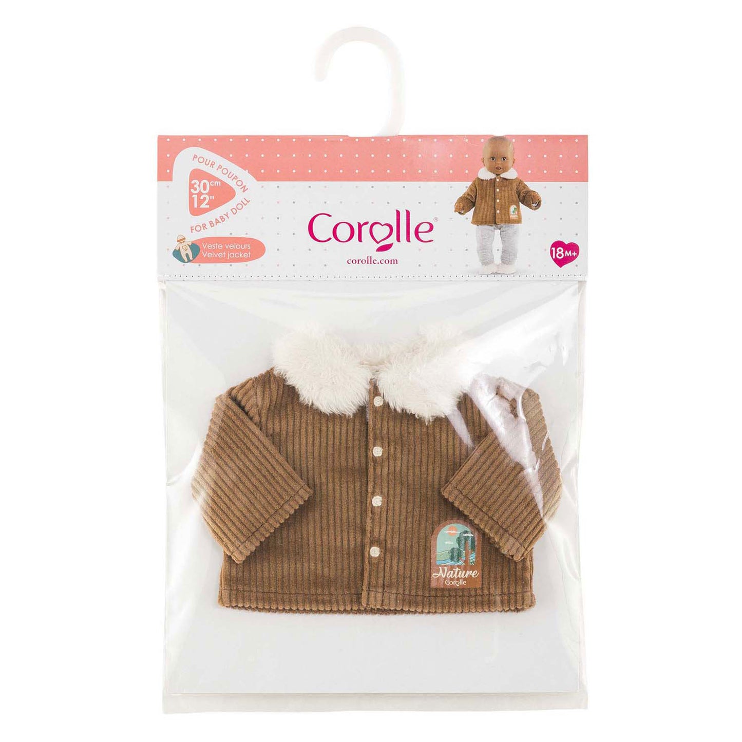 Corolle Samtjacke kleiner Entdecker – 30 cm
